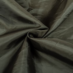 Ткань подкладочная Таффета 190Т, цвет Хаки (на отрез)  в Ялта