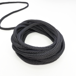 Шнур для одежды d-4.5мм, цвет Серый (на отрез)  в Ялта