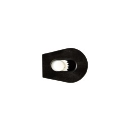 Зажим для шнура 4 мм KL  Чёрный + Белый (поштучно)  в Ялта