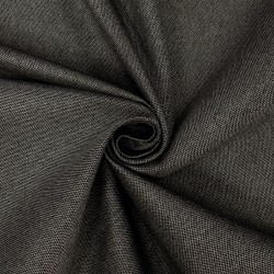 Ткань Рогожка (мебельная), цвет Тёмно-Серый (на отрез)  в Ялта