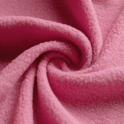 Флис Односторонний 130 гр/м2, цвет Розовый (на отрез)  в Ялта