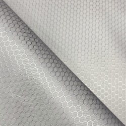 Ткань Оксфорд 300D PU Рип-Стоп СОТЫ, цвет Светло-Серый (на отрез)  в Ялта
