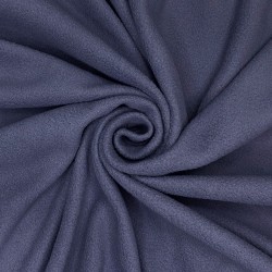 Ткань Флис Односторонний 130 гр/м2, цвет Темно-серый (на отрез)  в Ялта