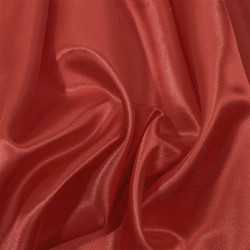 Ткань Атлас-сатин, цвет Красный (на отрез)  в Ялта