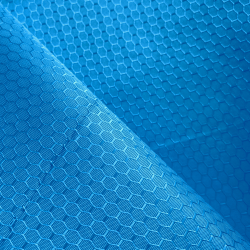Ткань Оксфорд 300D PU Рип-Стоп СОТЫ, цвет Голубой (на отрез)  в Ялта