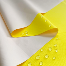 Водонепроницаемая Дышащая Мембранная ткань PU 10'000, цвет Жёлтый (на отрез)  в Ялта