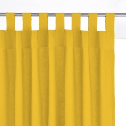 Штора уличная на Петлях (В-220*Ш-145) Желтая, (ткань Оксфорд 600)  в Ялта
